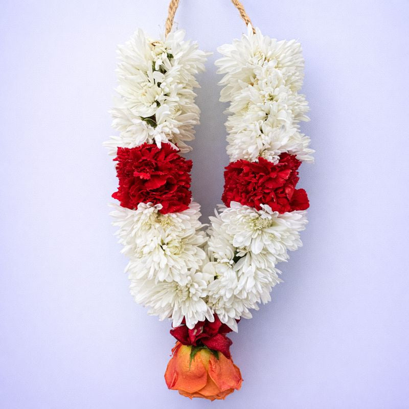 Pooja Garland Mums - Multicolor - PG62