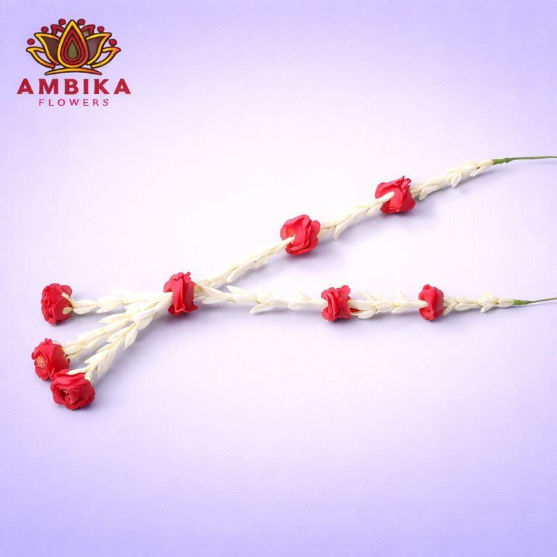 Standard Thoran (Hanging) - Lily String with Rose - T003