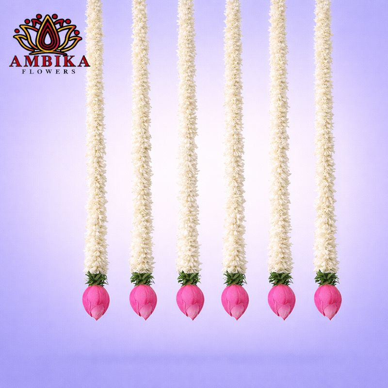 Standard Thoran (Hanging) - Lily String with Lotus - T001