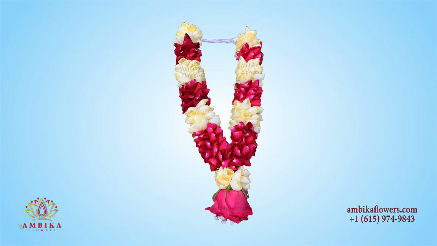Wedding Garland - Rose Petals Only - WG18